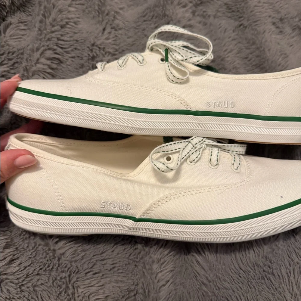 Staud + Keds white sneaker - Picture 4 of 6